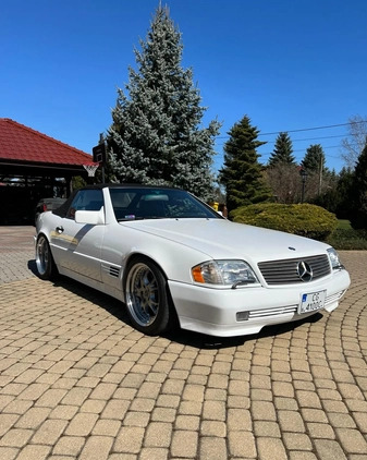 Mercedes-Benz SL cena 74900 przebieg: 168131, rok produkcji 1994 z Grudziądz małe 121